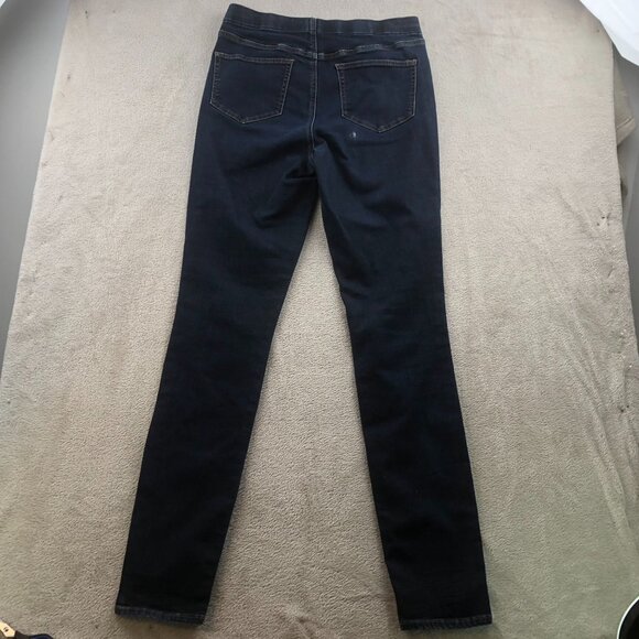 Lands End Womens Jeans Size 8 Tall Mid-Rise Skinny Pull-On Casual Stretch - Picture 13 of 13